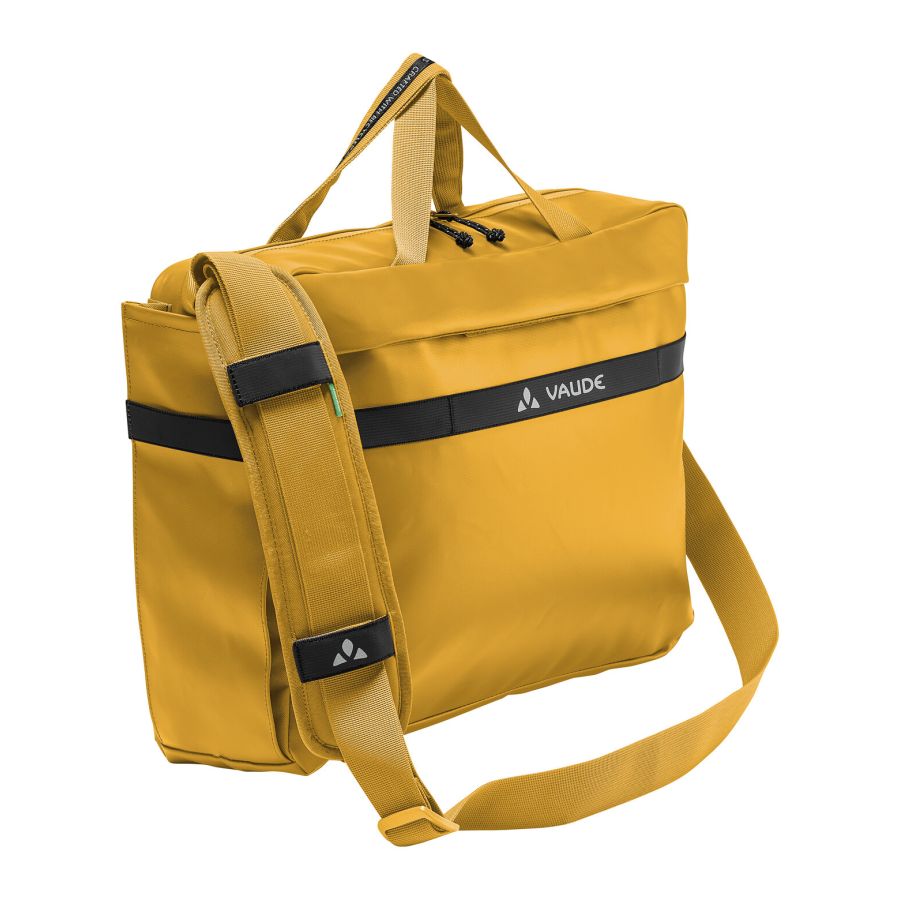 Mineo Commuter Briefcase 17 - sacoche vélo VAUDE Sacoche de porte-bagages Mineo Commuter 17L jaune