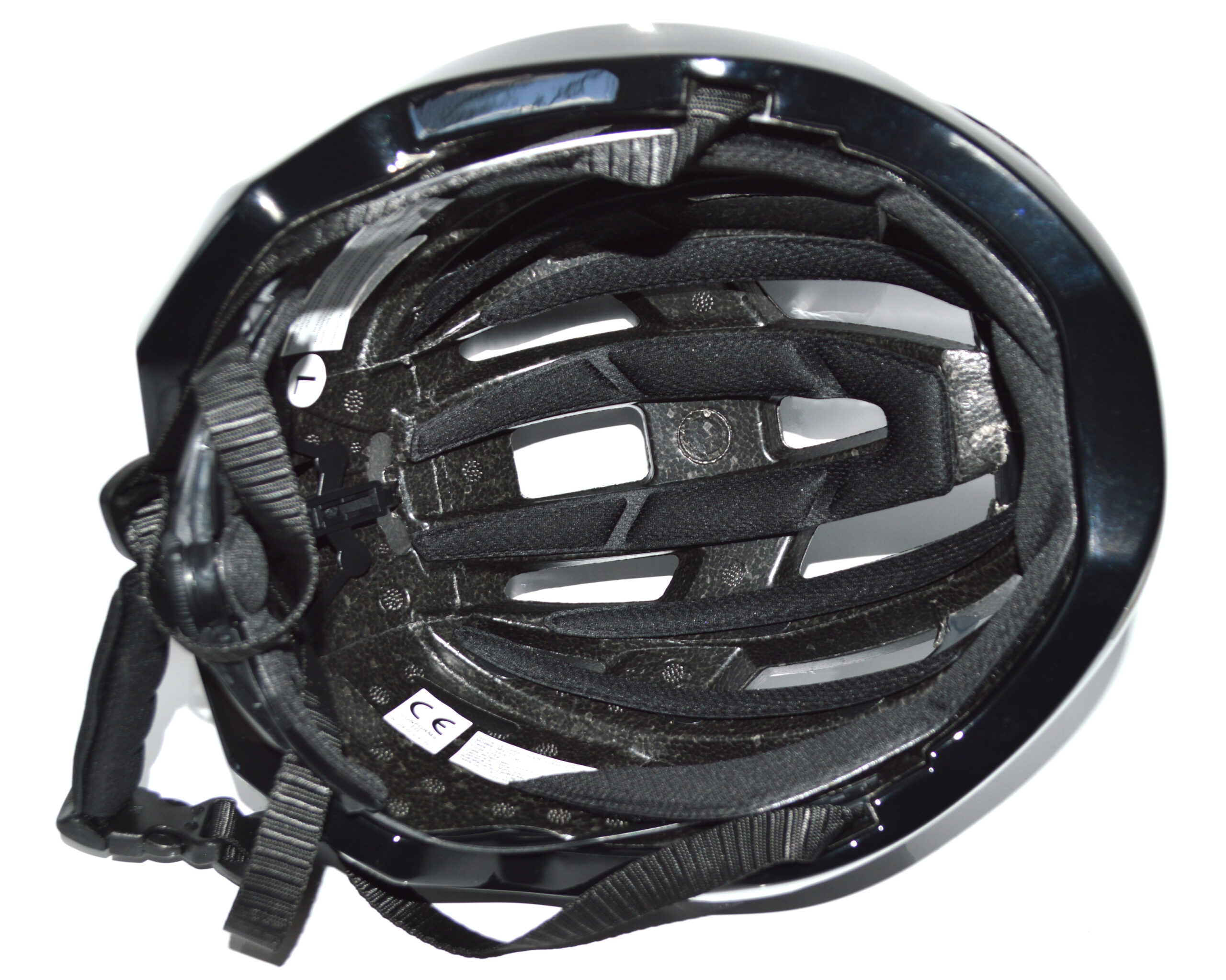 CASQUE ROUTE Casque route vue du dessous