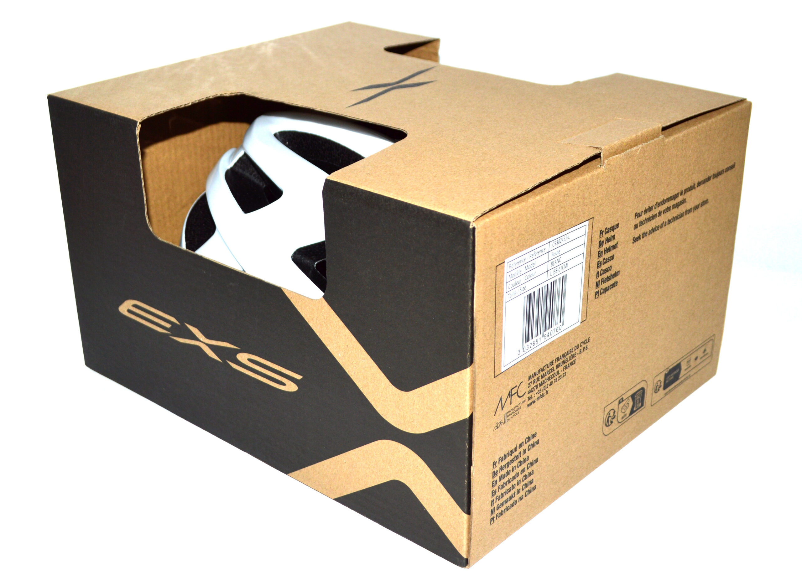 CASQUE ROUTE Casque exs route avec packaging